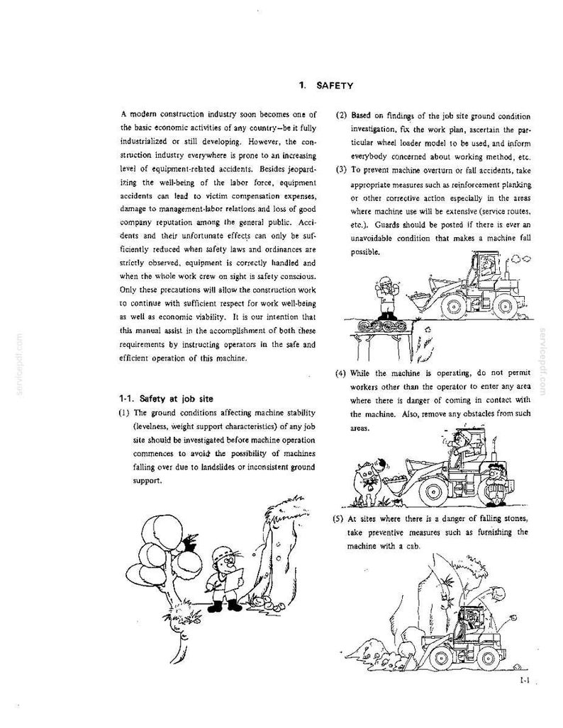 Kobelco LK200 Wheel Loader Operator Owners Operation Manual | Instant PDF Download image 4