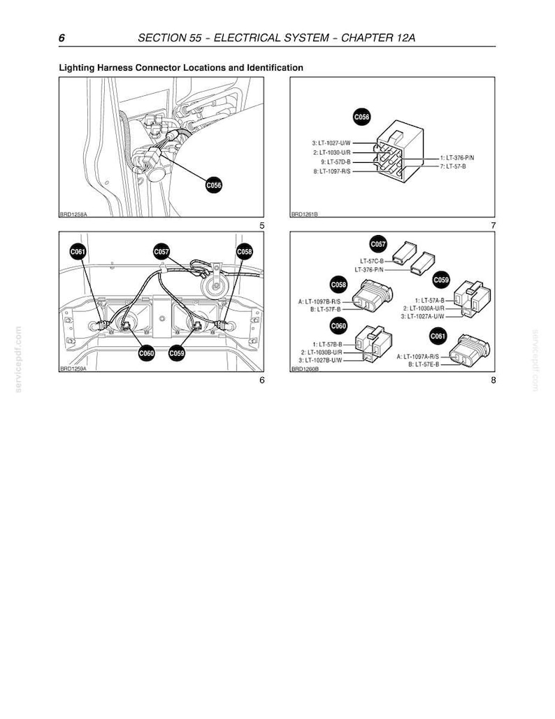 New Holland Tm120, Tm130, Tm140, Tm155, TM175, TM190 Tractor Service Repair Workshop Manual | Instant PDF Download image 10