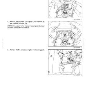 Case Magnum 250, 280, 310, 340, 380 Rowtrac traktor service- och reparationshandbok | Direkt PDF-nedladdning bild 4