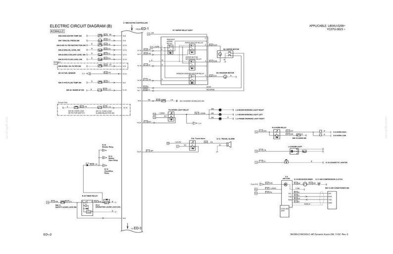 Kobelco Sk290lc-6e, SK330LC-6E Hydraulic Excavator Operator Owners Operation Manual | Instant PDF Download imagen 3