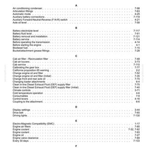 New Holland W110C Wheel Loader Operator Owners Operation Manual | Instant PDF Download image 11