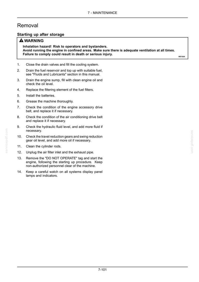 New Holland W230C Tier II Wheel Loader Operator Owners Operation Manual | Instant PDF Download image 10