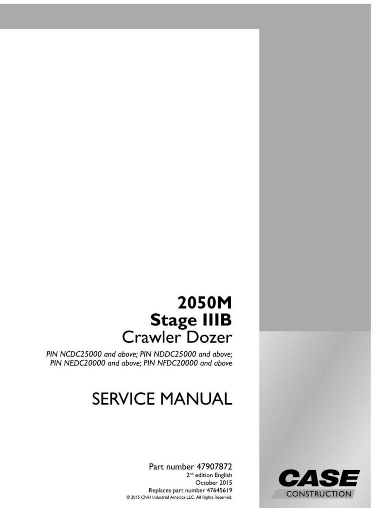 Case Construction 2050 M Steg IIIB Bandschaktare Servicemanual bild 3