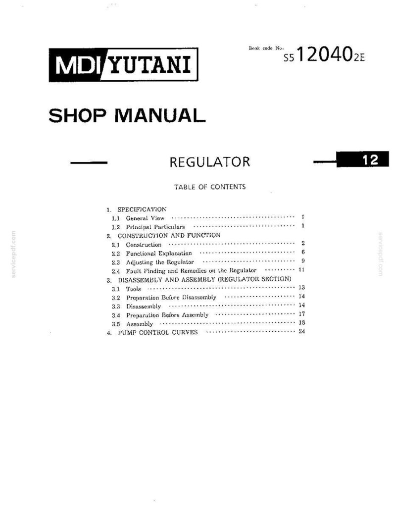 Manual de servicio y reparación para la excavadora hidráulica Kobelco MD240C / Descarga instantánea en PDF imagen 9