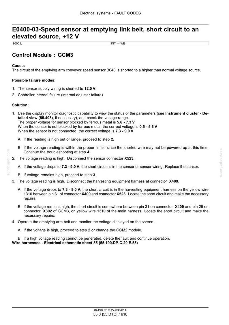 New Holland 9040l, 9040m, 9060l H, 9060l, 9080l H, 9080l, 9090l Ge, 9090L H, 9090L Grape Harvester Service Repair Manual | Pdf Download image 10