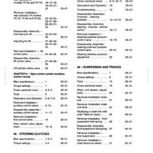 New Holland Tk76, TK85, TK85M Crawler Tractor Service Repair Workshop Manual | Instant PDF Download image 11
