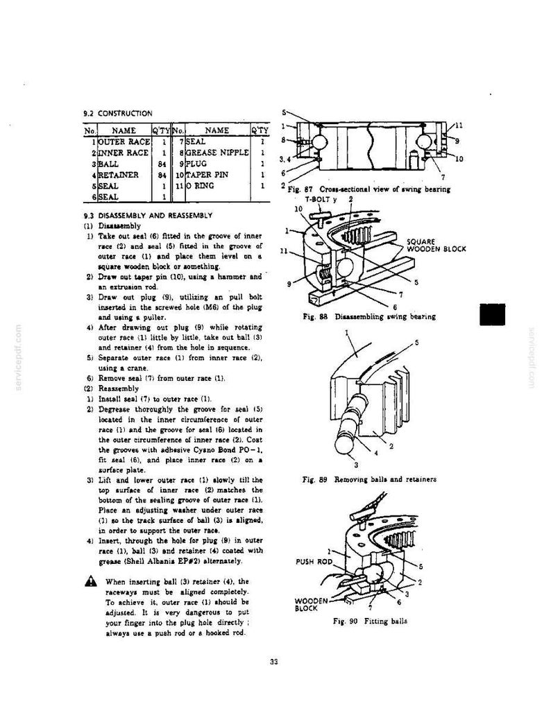 Kobelco SK270LC IV hydraulisk grävmaskin, service och reparation, verkstadsmanual | Direkt PDF-nedladdning bild 6