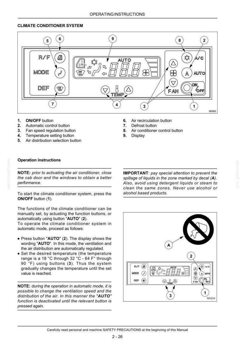New Holland E175 Crawler Excavator Operator Owners Operation Manual | Instant PDF Download image 6