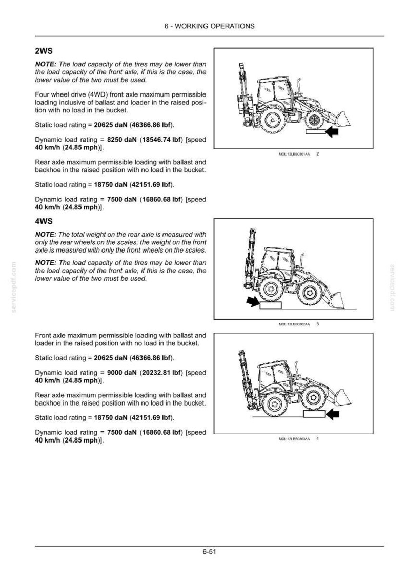 New Holland B100c, B100c Lr, B100c Tc, B110c, B110c Tc, B115c TC Stage IV Tractor Operator Owners Operation Manual | Instant PDF Download image 7