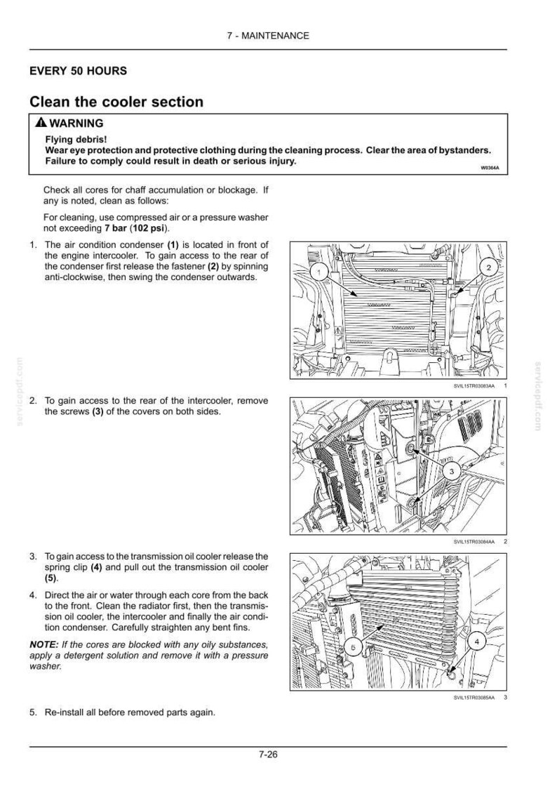 Steyr 4100, 4110, 4120 MULTI Stage IV Tractor Operator Owners Operation Manual | Instant PDF Download image 8