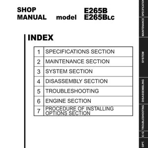New Holland E265B, E265BLC Hydraulic Excavator Service Repair Workshop Manual | Instant PDF Download image 3