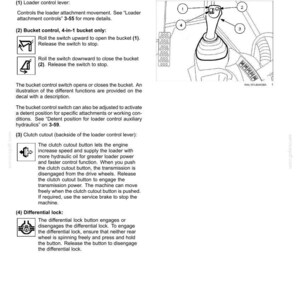 Manual de operación y mantenimiento del tractor New Holland B95c, B95c Tc, B110C Tier 4B (final) / Descarga instantánea en PDF imagen 5