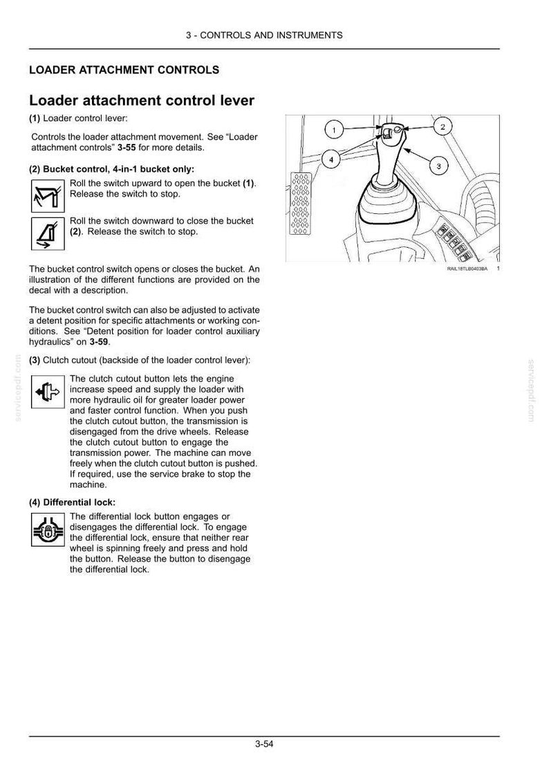 Manual de operación y mantenimiento del tractor New Holland B95c, B95c Tc, B110C Tier 4B (final) / Descarga instantánea en PDF imagen 5