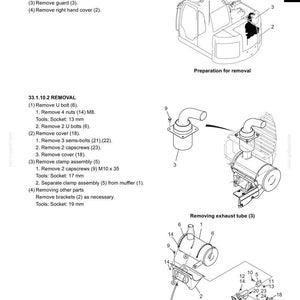 Kobelco 70SR-2 Acera hydraulische graafmachine service reparatie werkplaatshandboek | Directe pdf-download afbeelding 4