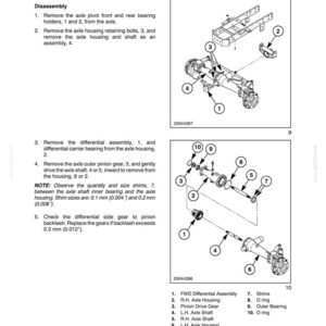 New Holland TC31DA, TC34DA Tractor Service Repair Workshop Manual | Instant PDF Download image 6
