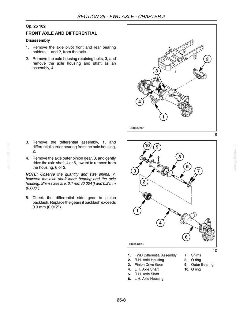 New Holland TC31DA, TC34DA Tractor Service Repair Workshop Manual | Instant PDF Download image 6