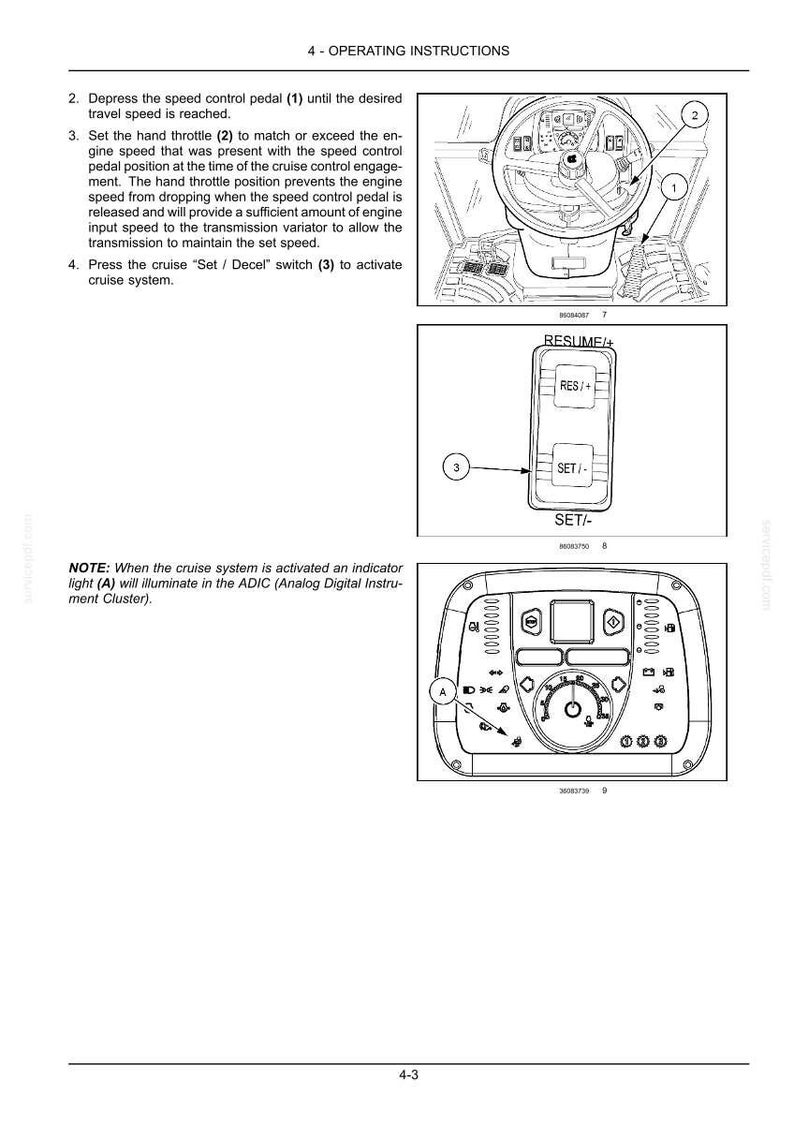 New Holland Boomer 3040 Cvt, 3045 CVT, 3050 CVT Compact Tractor Operator Owners Operation Manual | Instant PDF Download image 6