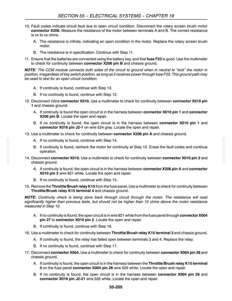 New Holland Cr920, Cr940, CR960, CR970 Combine Harvester Service Repair Workshop Manual | Instant PDF Download image 8