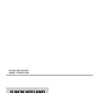 New Holland W50, W60, W70, W80 Wheel Loader Operator Owners Operation Manual | Instant Pdf Download image 11
