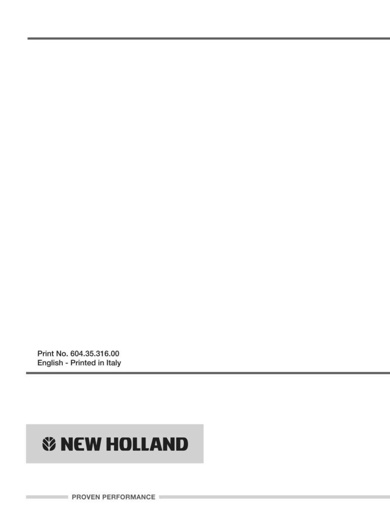 New Holland W50, W60, W70, W80 Wheel Loader Operator Owners Operation Manual | Instant Pdf Download image 11