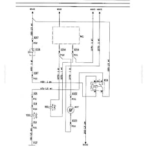 May include: Diagram of an electrical system with various components, including wires, connectors, and a motor. The diagram includes text labels and numerical references, with a title indicating it's Section 16, Chapter 3. The diagram is on a white background.