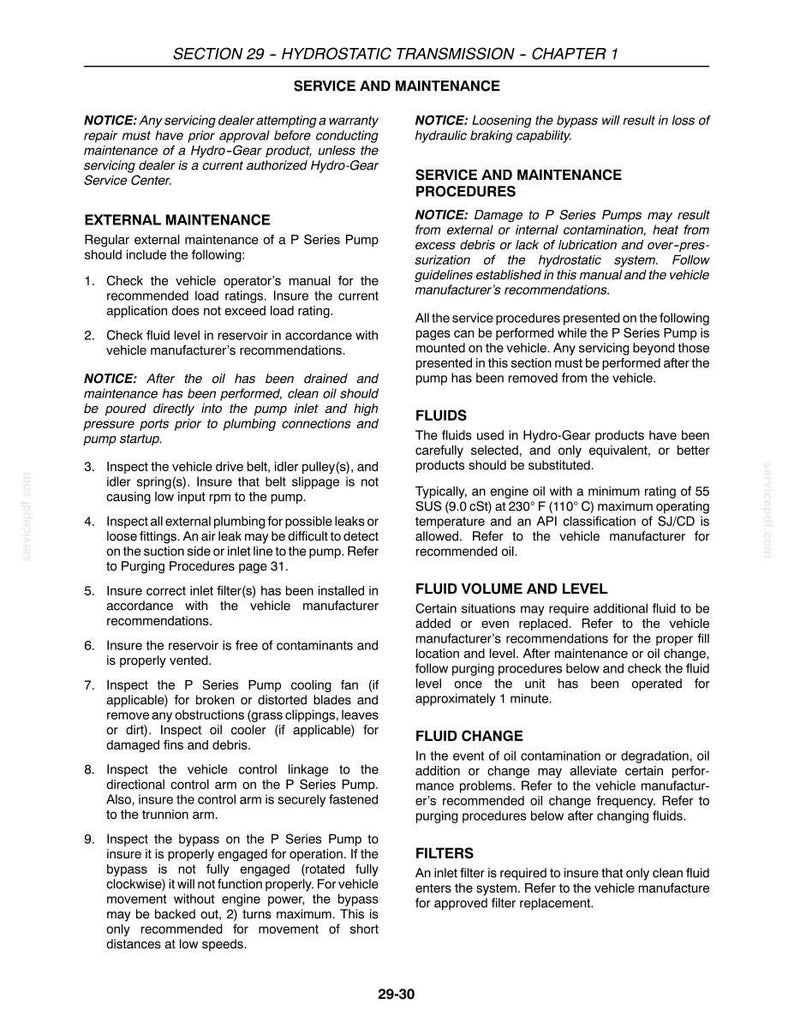 New Holland G5030, G5035 Zero Turn Mower Service Repair Workshop Manual | Instant PDF Download image 6