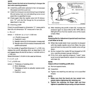 Mitsubishi 6d24, 6d24-T, 6d24-Tl, 6D25-TC Diesel Engine Service Repair Workshop Manual | Instant PDF Download image 6