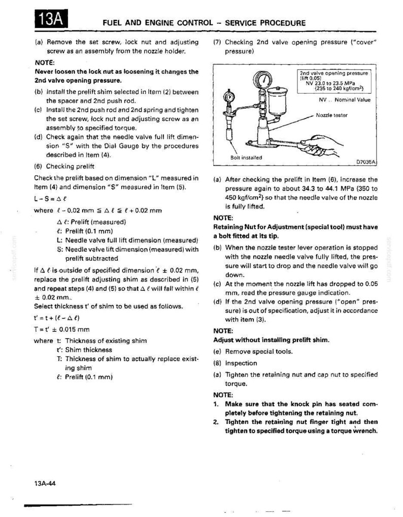 Mitsubishi 6d24, 6d24-T, 6d24-Tl, 6D25-TC Diesel Engine Service Repair Workshop Manual | Instant PDF Download image 6