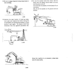 Kobelco K907D, K907DLC Hydraulic Excavator Operator Owners Operation Manual | Instant PDF Download image 3