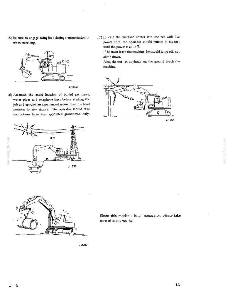 Kobelco K907D, K907DLC Hydraulic Excavator Operator Owners Operation Manual | Instant PDF Download image 3