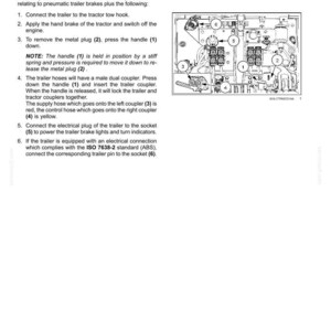 Steyr 4100, 4110, 4120 MULTI Stage IV Tractor Operator Owners Operation Manual | Instant PDF Download image 6