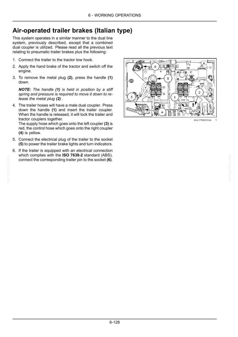 Steyr 4100, 4110, 4120 MULTI Stage IV Tractor Operator Owners Operation Manual | Instant PDF Download image 6