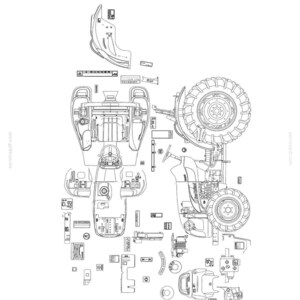 Manual de operación y mantenimiento del tractor New Holland T2410 y T2420 / Descarga instantánea en PDF imagen 4