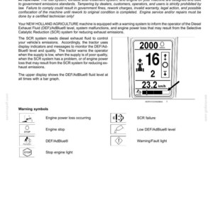 New Holland T8.275, T8.300, T8.330, T8.360, T8.390 Tractor Operator Owners Operation Manual | Instant Pdf Download image 5