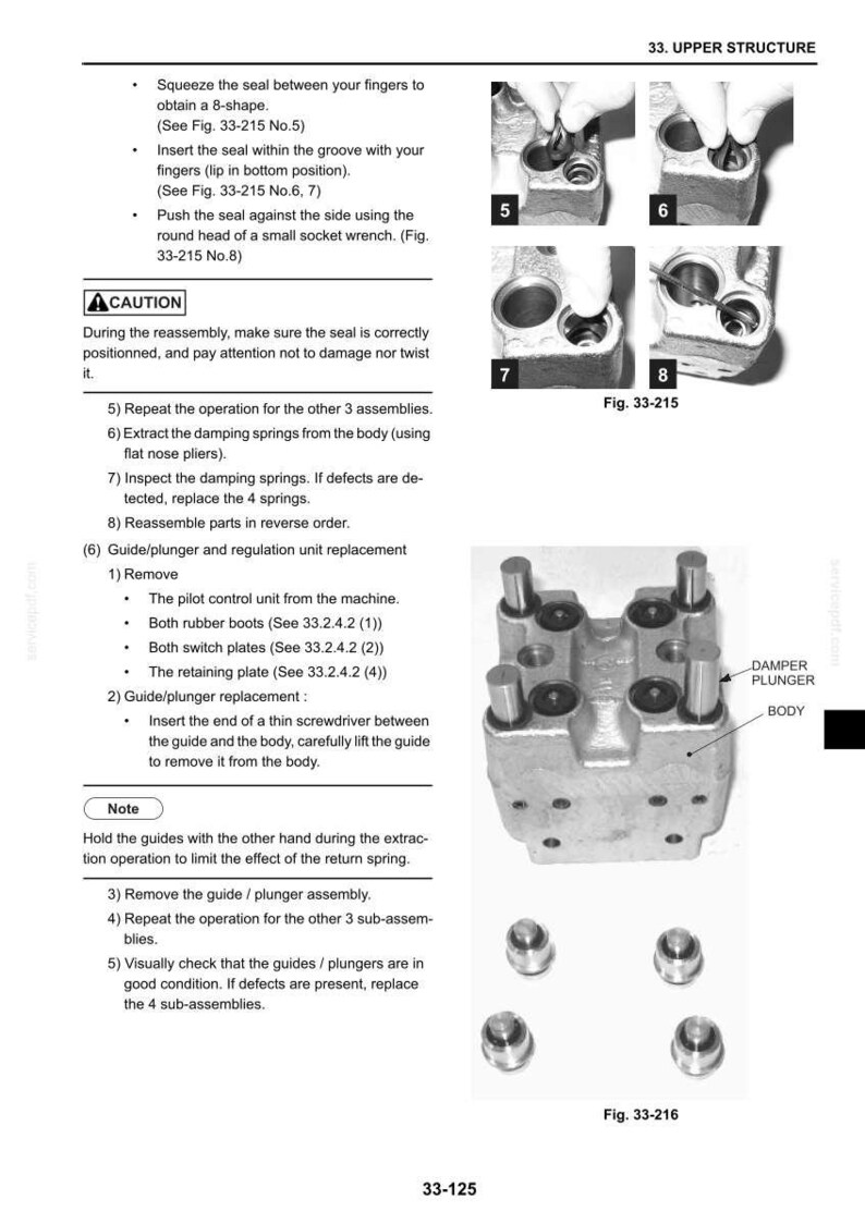 New Holland E215B, E215BLC Hydraulic Excavator Service Repair Workshop Manual | Instant PDF Download image 7