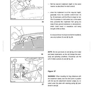 New Holland Tk76, TK85, TK85M Tractor Operator Owners Operation Manual | Instant PDF Download image 6