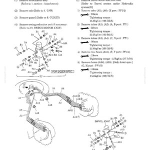 Kobelco Sk115srdz-1e, Sk135sr-1e, Sk135srlc-1e, SK135SRL-1E Hydraulic Excavator Service Repair Workshop Manual | Instant PDF Download image 3