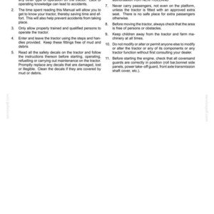 Manual do Operador/Proprietário do Trator New Holland T3.60f, T3.70f, T3.80F | Download imediato em PDF imagem 4