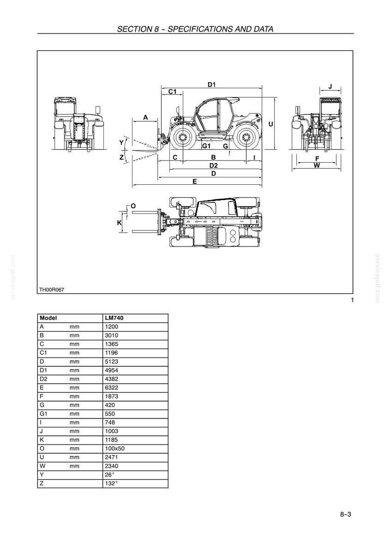 New Holland LM740 Telescopic Handler Operator Owners Operation Manual | Instant PDF Download image 10