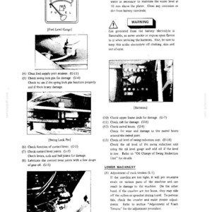 Kobelco K903 II Hydraulic Excavator Operator Owners Operation Manual | Instant PDF Download image 7