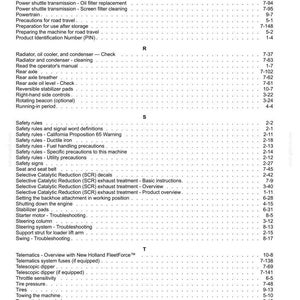 New Holland B95c, B95c Tc, B110C Tier 4B (final) Tractor Loader Backhoe Operator Owners Operation Manual | Instant PDF Download image 11