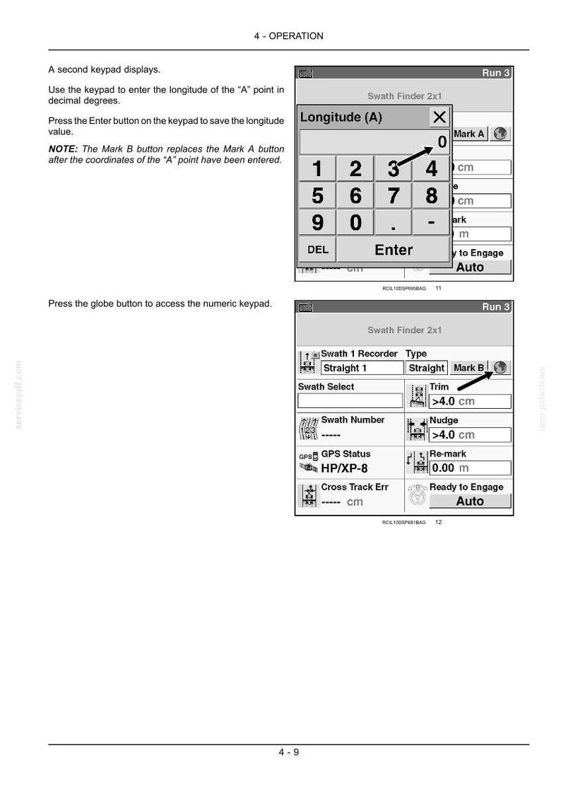 Steyr S-Guide Autoguidance System for the S-Tech600, S-Tech700 Display Operator Owners Operation Manual | Instant PDF Download image 5