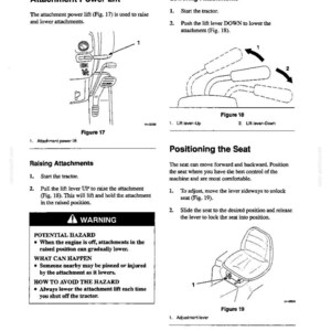 New Holland GT20 Garden Tractor Operator Owners Operation Manual | Instant PDF Download image 6