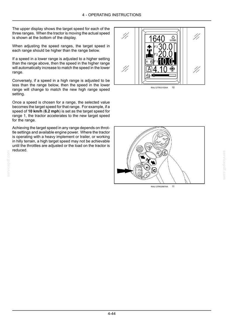 New Holland T8.275, T8.300, T8.330, T8.360, T8.390, T8.420 Tractor Operator Owners Operation Manual | Instant Pdf Download image 5