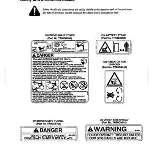 New Holland GT20 Garden Tractor Operator Owners Operation Manual | Instant PDF Download image 4
