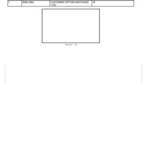 Peut inclure: Un sch&eacute;ma technique intitul&eacute; "Syst&egrave;mes &eacute;lectriques - Faisceaux et connecteurs". Le sch&eacute;ma comprend un tableau avec les num&eacute;ros de broches et de fils, les r&eacute;f&eacute;rences de circuits et les d&eacute;tails du cadre sch&eacute;matique &eacute;lectrique. Le texte comprend "Connecteur X-P009 - Option client 12V commut&eacute;e."
