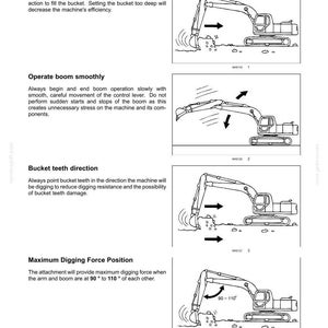 Kobelco SK210-9 Tier 4 Hydraulic Excavator Operator Owners Operation Manual | Instant PDF Download image 8
