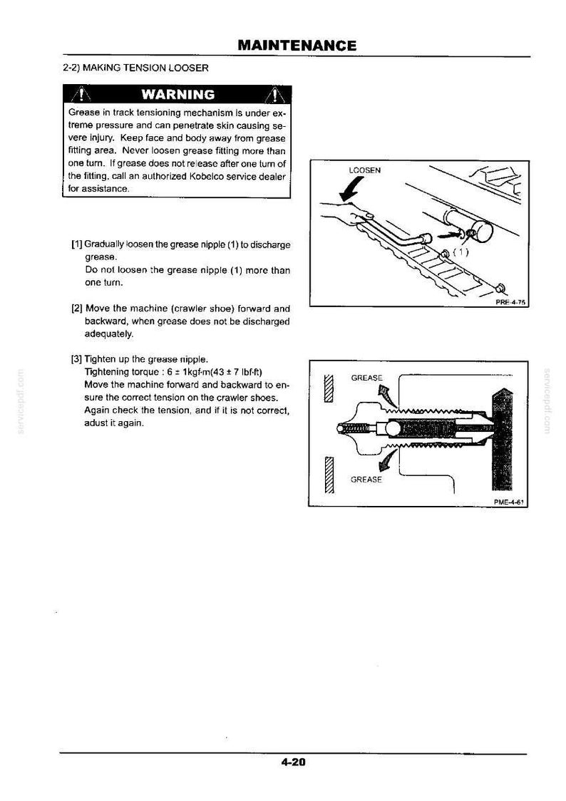 Kobelco SK030SR-2, SK035SR-2 Hydraulic Excavator Operator Owners Operation Manual | Instant PDF Download image 7