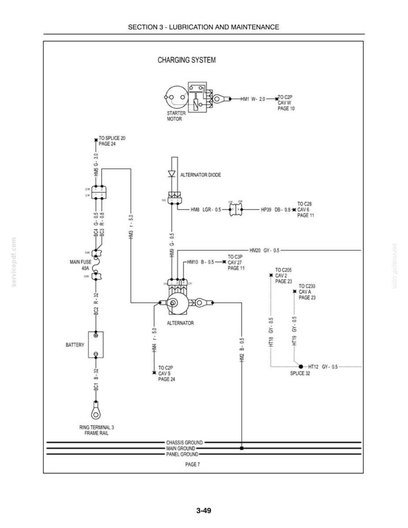 New Holland T2410, T2420 With Cab Tractor Operator Owners Operation Manual | Instant PDF Download image 9