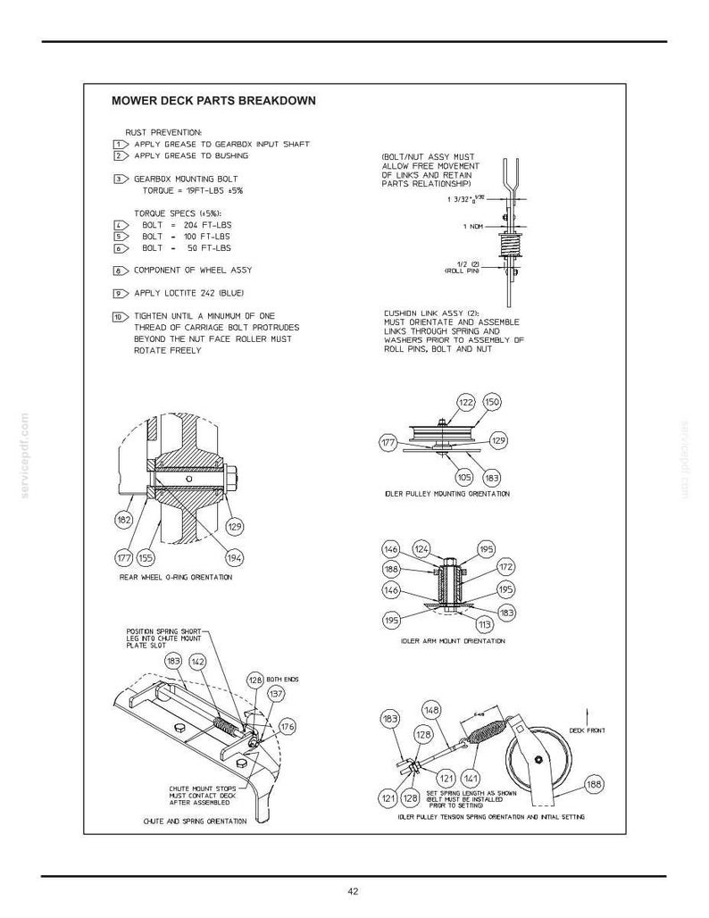 New Holland 266GMS Mid Mount Side Discharge Mower Deck Operator Owners Operation Manual Manual | Instant PDF Download image 10